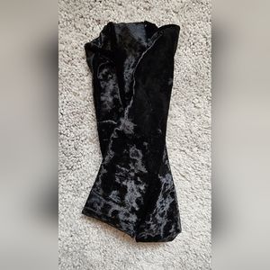 Black Velvet Twist Headband